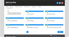 Desktop Screenshot of matttroy.net