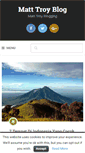 Mobile Screenshot of matttroy.net